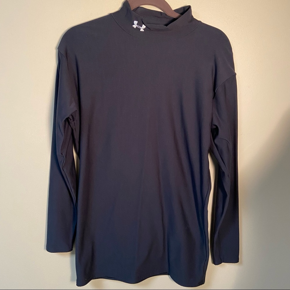 Under Armour Men’s Coldgear Top Black XXL - Picture 4 of 7